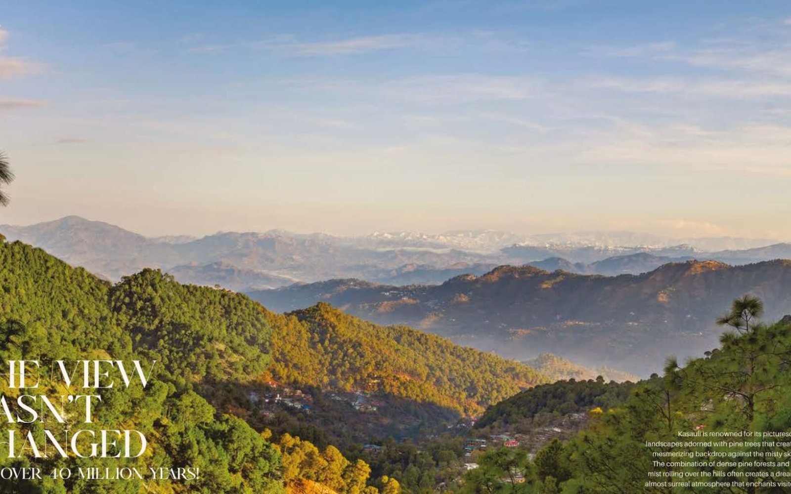 Kasauli mountain views