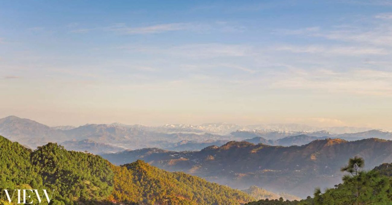 Mountain views around Kasauli